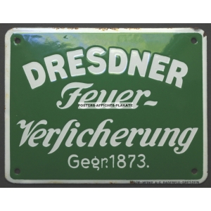 Dresdner Feuerversicherung (Ev. 40 I - WK 5054)