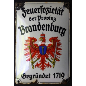 Feuersozietät Provinz Brandenburg (Ev. 44 J - WK 5061)