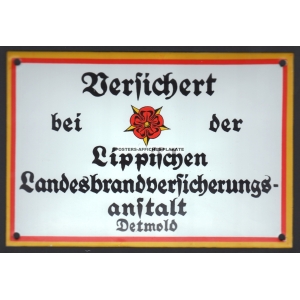 Lippische Landesbrandversicherungsanstalt Detmold (Ev. 85 B - WK 5092)