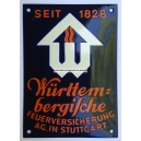 Württembergische FEUERVERSICHERUNG (Ev. 153 S - WK 5167)