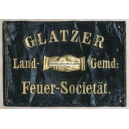 GLATZER Land - Gemd: Feuer-Societät (Ev. 62 B - WK 5206)