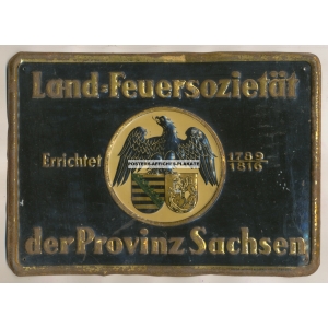 Land-Feuersozietät der Provinz Sachsen (Ev. 8o A - WK 5209)