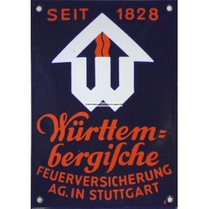 Württembergische FEUERVERSICHERUNG (Ev. 153 S - WK 5205)