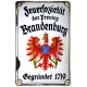Feuersozietät Provinz Brandenburg (Ev. 44 J - WK 5215)