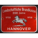 Landschaftliche Brandkasse HANNOVER (Ev. 82 R - WK 5221)
