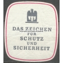 Allianz Das Zeichen für Schutz und Sicherheit (Reklamemarke)