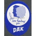 DAK der neue Lehrling (Reklamemarke)