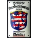 Hessische Brandversicherungs Anstalt (Ev. 73 B - WK 5074)