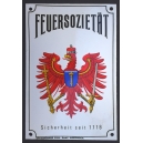 Feuersoziet&auml;t Sicherheit seit 1718 (WK 5242)
