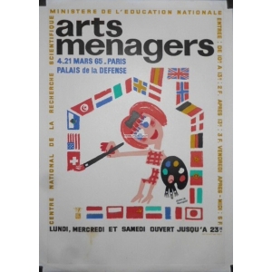 Paris 1965 Arts M&eacute;nagers - Francis Bernard (WK 07421)