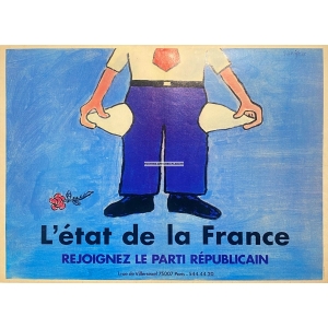 L*&Eacute;tat de la France - Raymond Savignac (WK 07419)