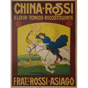 China Rossi Elixir Tonico Ricostituente Fratelli Rossi Asiago (WK 07258)