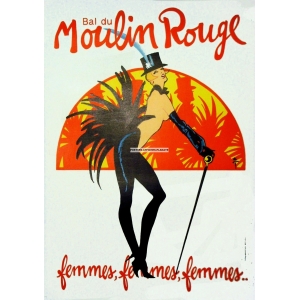 Moulin Rouge femmes femmes femmes (80 x 120) (WK 02785)