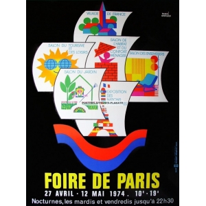 Paris 1974 Foire de Paris (120x160 - WK 06614)