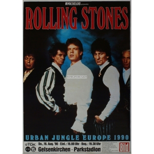 Rolling Stones 1990 Gelsenkirchen Urban Jungle Europe (WK 0