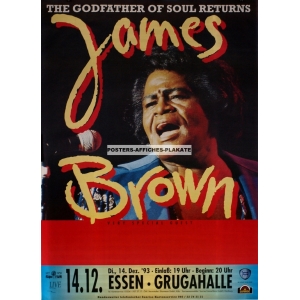 James Brown 1993 Essen Grugahalle (85x120 - WK 07119)