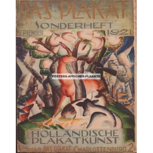Das Plakat Holländische Plakatkunst September 1921 (WK 07307)