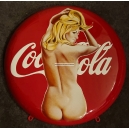 Coca Cola - Mel Ramos (enamel sign / Emailschild)