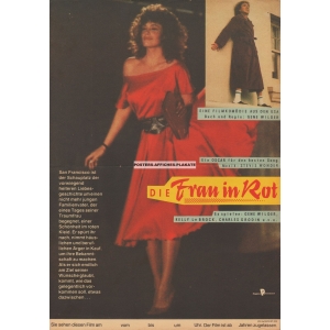 Die Frau in Rot - The Woman in Red - La Fille en rouge (WK 03293)