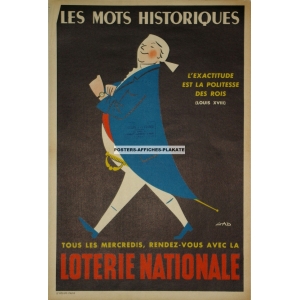 Loterie Nationale Les mots historiques (WK 02859)