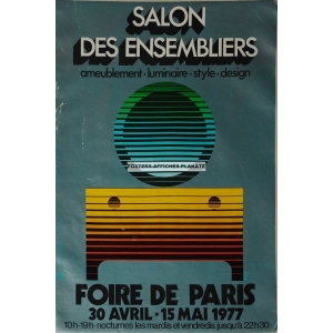 Paris 1977 Foire de Paris Salon des ensembliers (WK 06631)