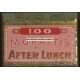After Lunch - 100 - Muratti - Var. K 001 (00300)