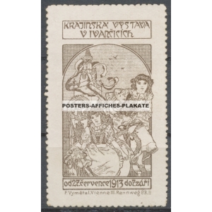 Ivancicich 1913 Krajinska Vystava Mucha (hellbraun - mit Druckereivermerk 001)