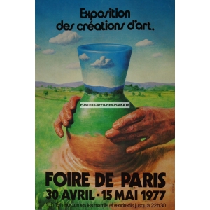 Paris 1977 Foire de Paris Exposition des créations d'art (WK 06632)