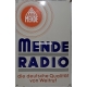 MENDE RADIO (enamel sign / Emailschild - WK 10088)