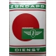 Zündapp Dienst (enamel sign / Emailschild - WK 10157)