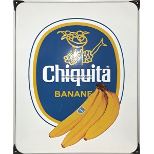 Chiquita Banane (enamel sign / Emailschild - WK 10165)
