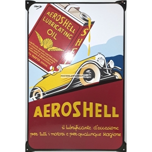 Aeroshell Oil (enamel sign / Emailschild - WK 10168)