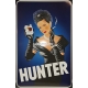 Hunter (enamel sign / Emailschild - WK 10169)