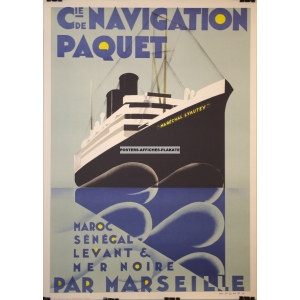 Cie de Navigation Paquet - Max Ponty (WK 07372)