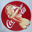 Coca Cola - Mel Ramos (enamel sign / Emailschild - WK 10038)