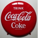 Coca Cola (enamel sign / Emailschild - WK 10036)