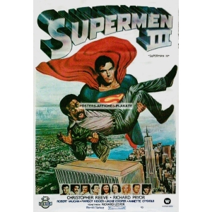 Superman III - auf Leinen aufgezogen, linen backing (WK 00791)