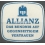 Allianz Das Bündnis auf gegenseitigem Vertrauen Reklamemarke